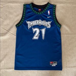 Vintage Nike Kevin Garnett Timberwolves Jersey